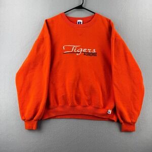 Vintage Auburn Tiger Sweatshirt Mens Large 90s Russell Athletic Crewneck Alabama